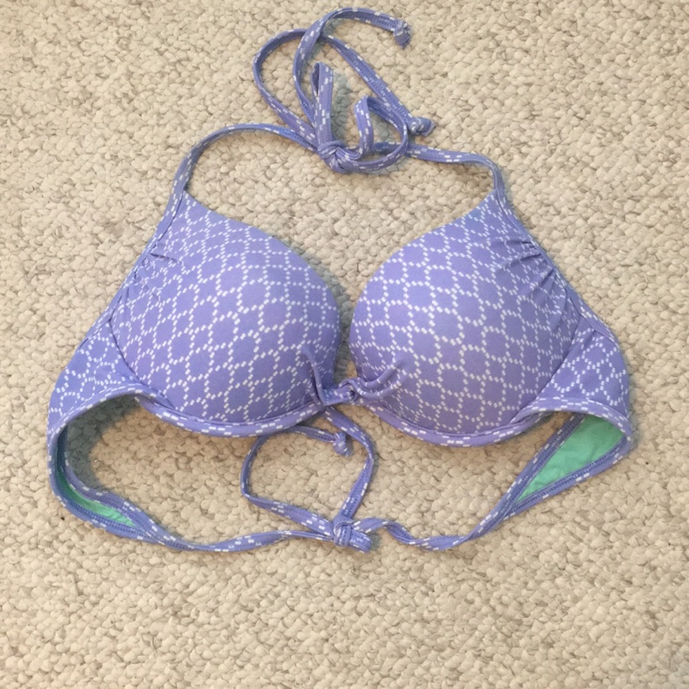 Lavender old navy bikini top